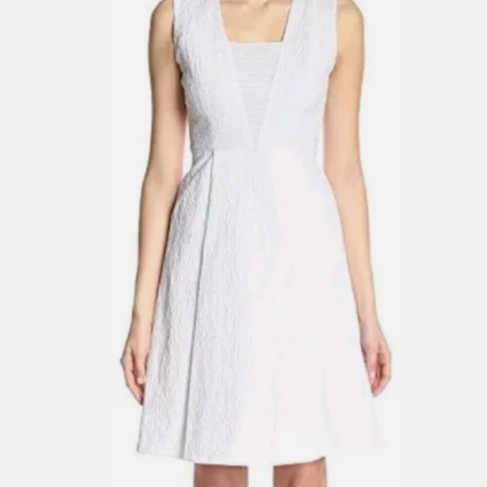 Elie Tahari Lindsey Dress - Optic White